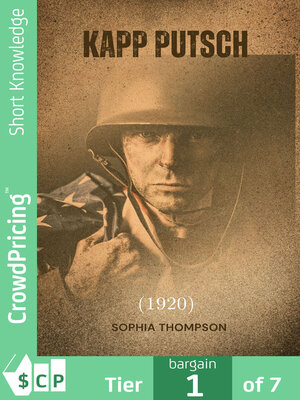 cover image of Kapp Putsch (1920)